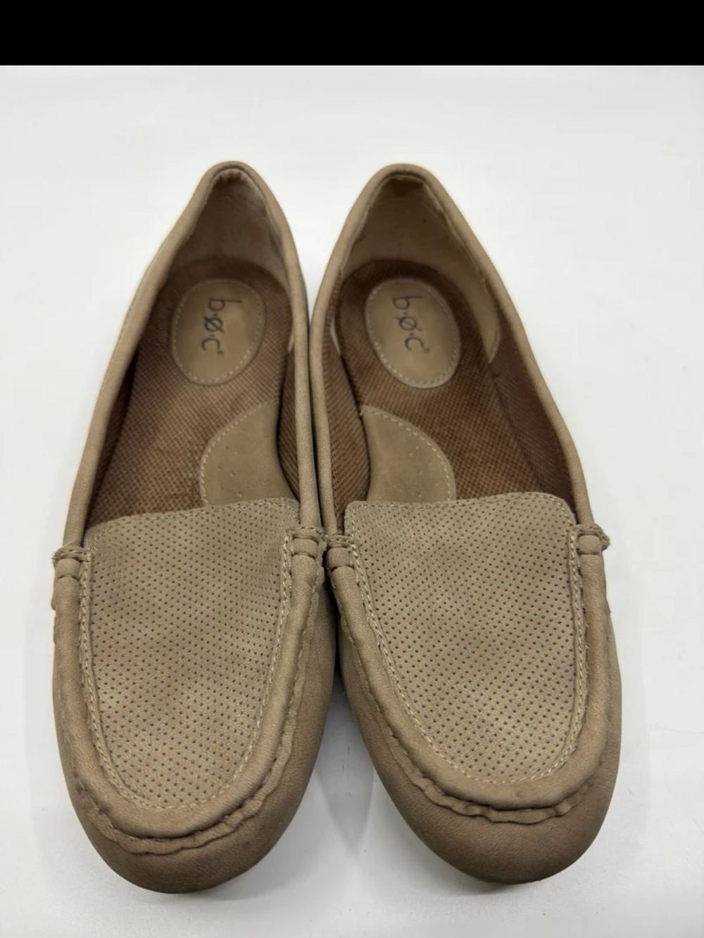 Women's Shoes b.o.c Suede
Leather Loafer Flat Sz 7.5